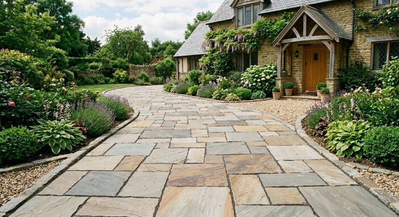 Flagstone Driveway Service in Cincinnati, OH