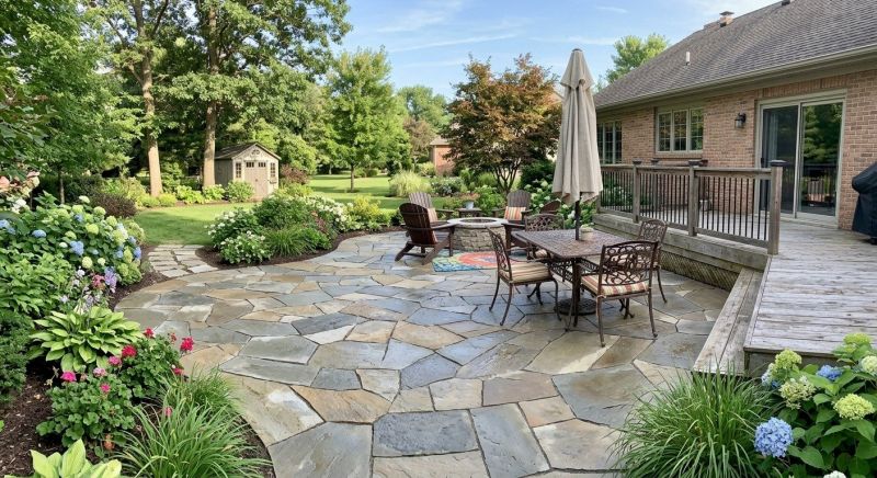 Flagstone Hardscaping in Fairfield, OH