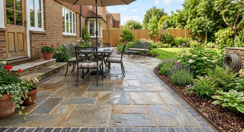 Flagstone Hardscaping in Guilford, IN