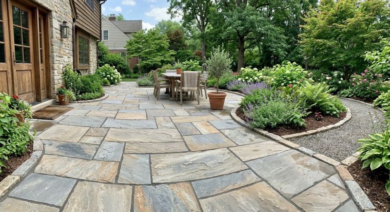 Flagstone Hardscaping in Harrison, OH