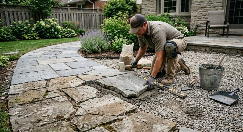 Flagstone Masonry in Guilford, IN