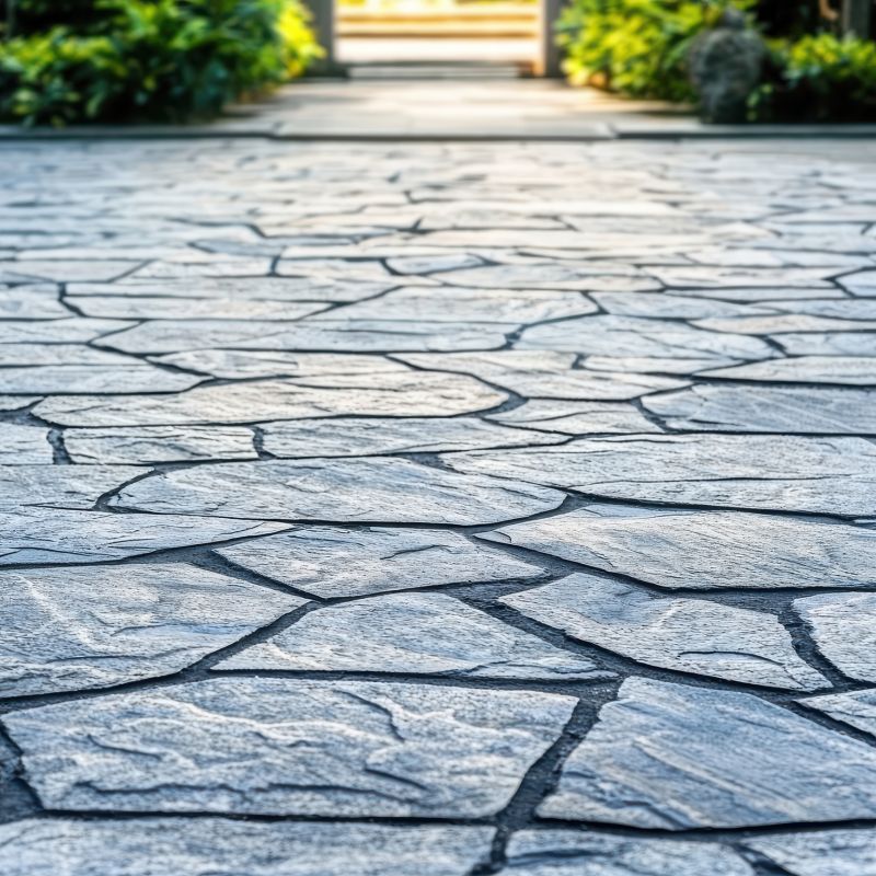 Flagstone Pathway Installation in Aurora, IN