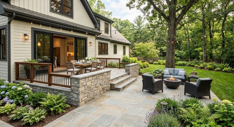 Stone Hardscape Installation in Cincinnati, OH